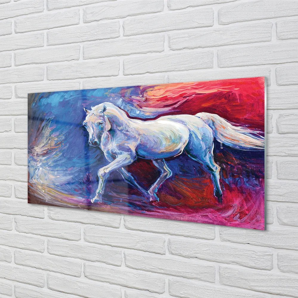 Szklany Panel Koń