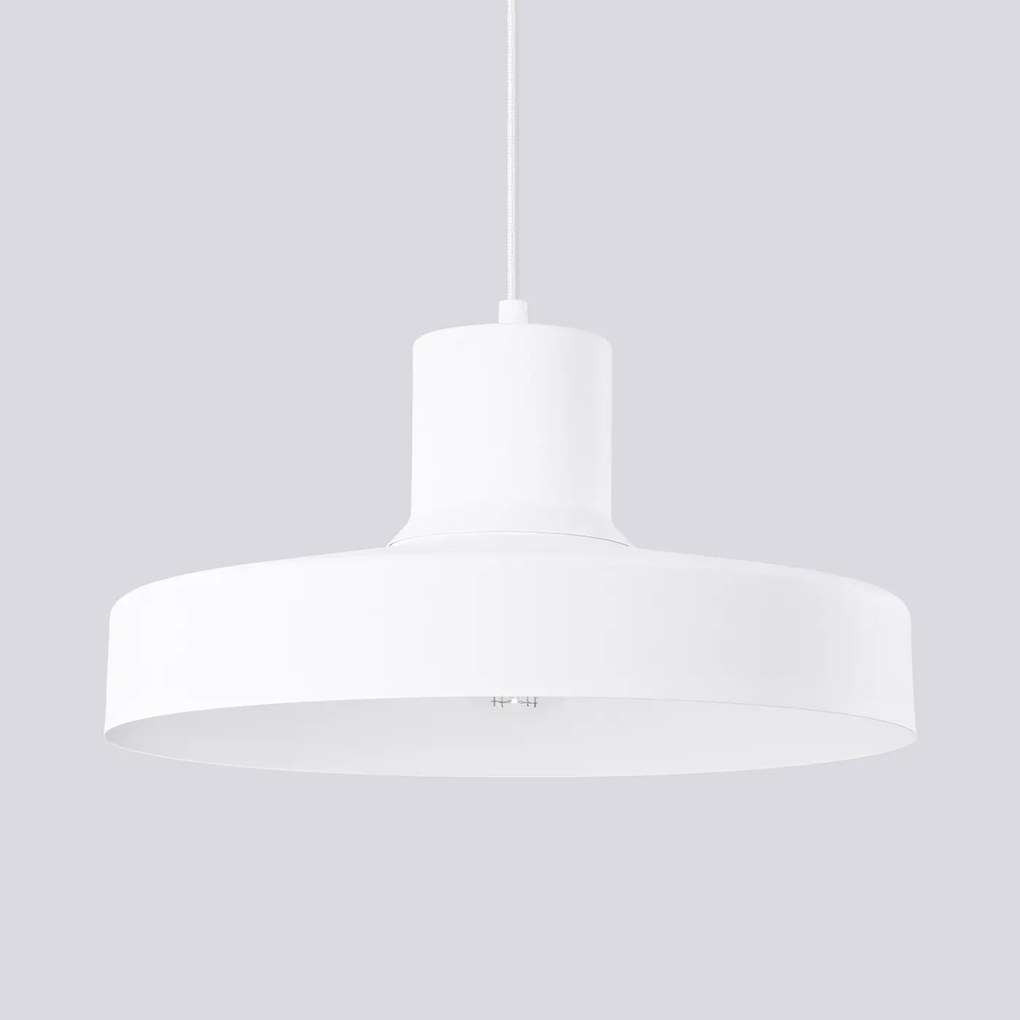 Lampa wisząca BILO biała SOLLUX  LIGHTING
