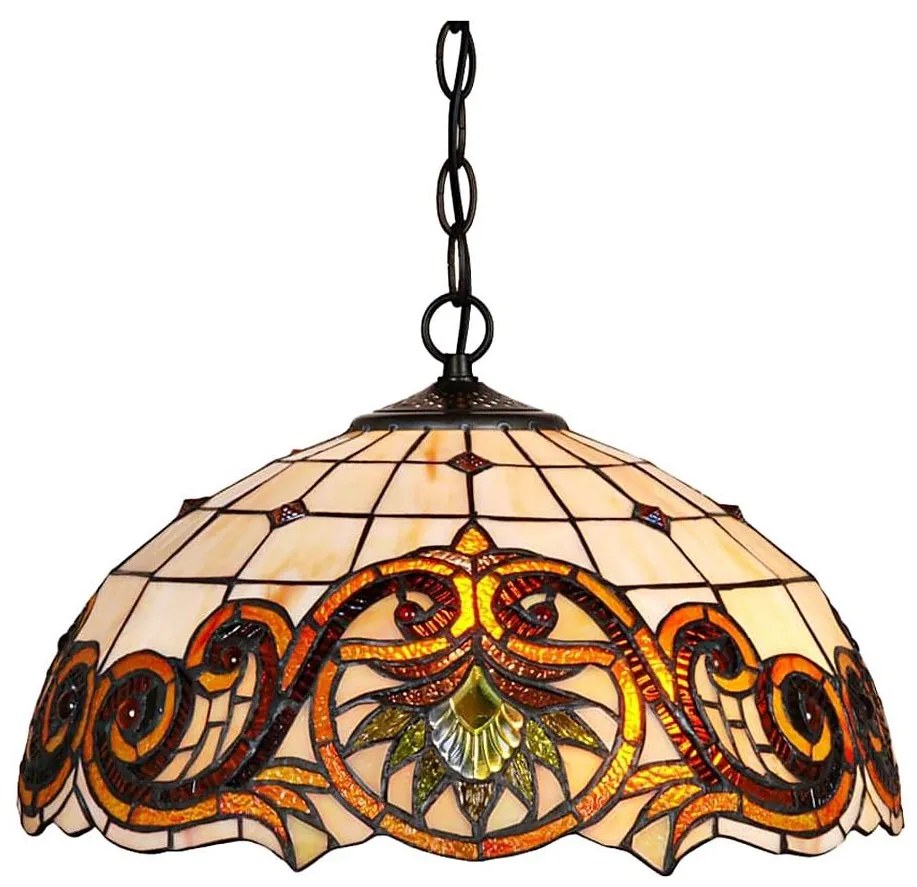 Lampa wisząca TIFFANY 95 2xE27/60W