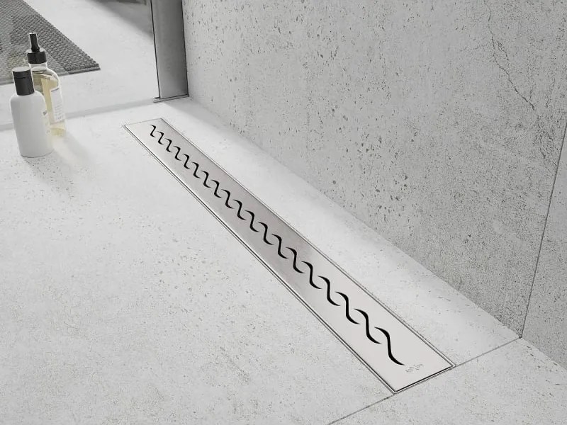 Mexen Flat 360° M18 odpływ liniowy obrotowy 60 cm, inox - 1023060-40