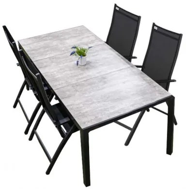 BERGAMO EXPERT - aluminiowy zestaw sof 4+1