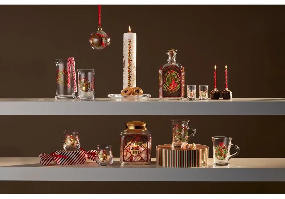 Szklana ręcznie dmuchana bombka ø 8 cm Annual Christmas Bauble 2025 – Holmegaard