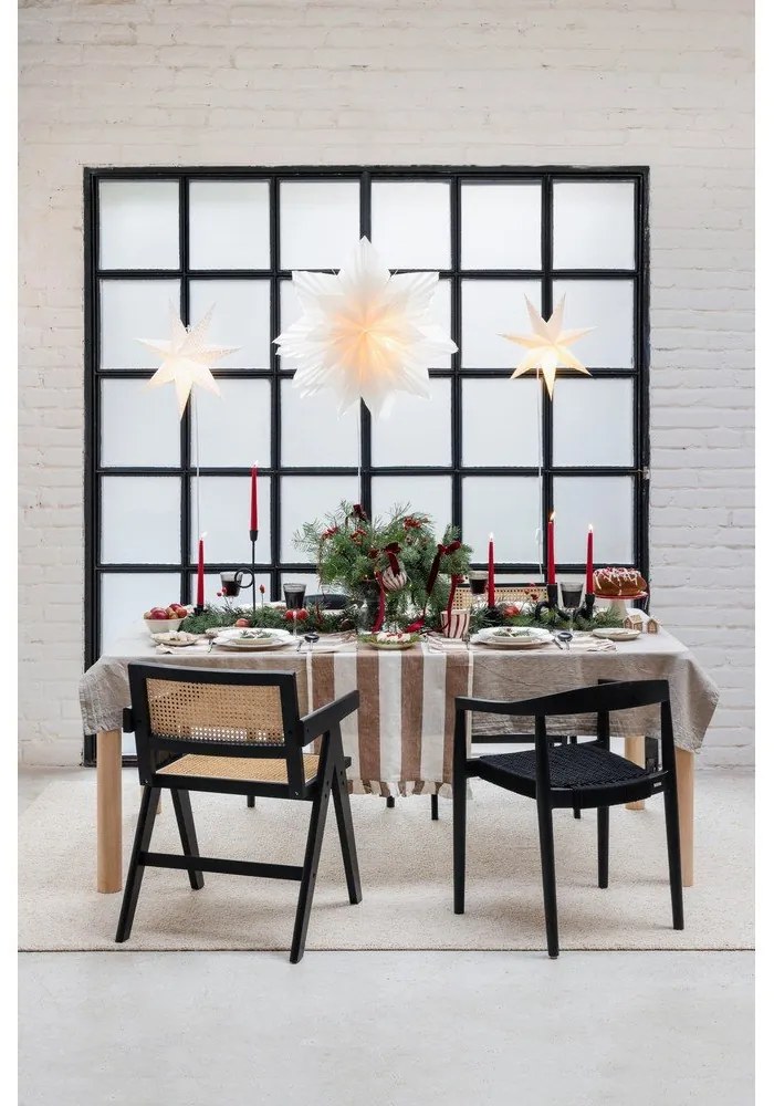 Bieżnik z mieszanki lnu 50x150 cm Maura – Kave Home