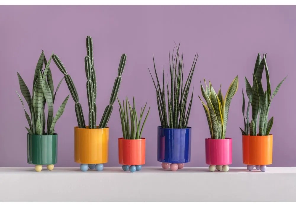 Metalowa osłonka na doniczkę ø 18 cm Double Funky – PT LIVING