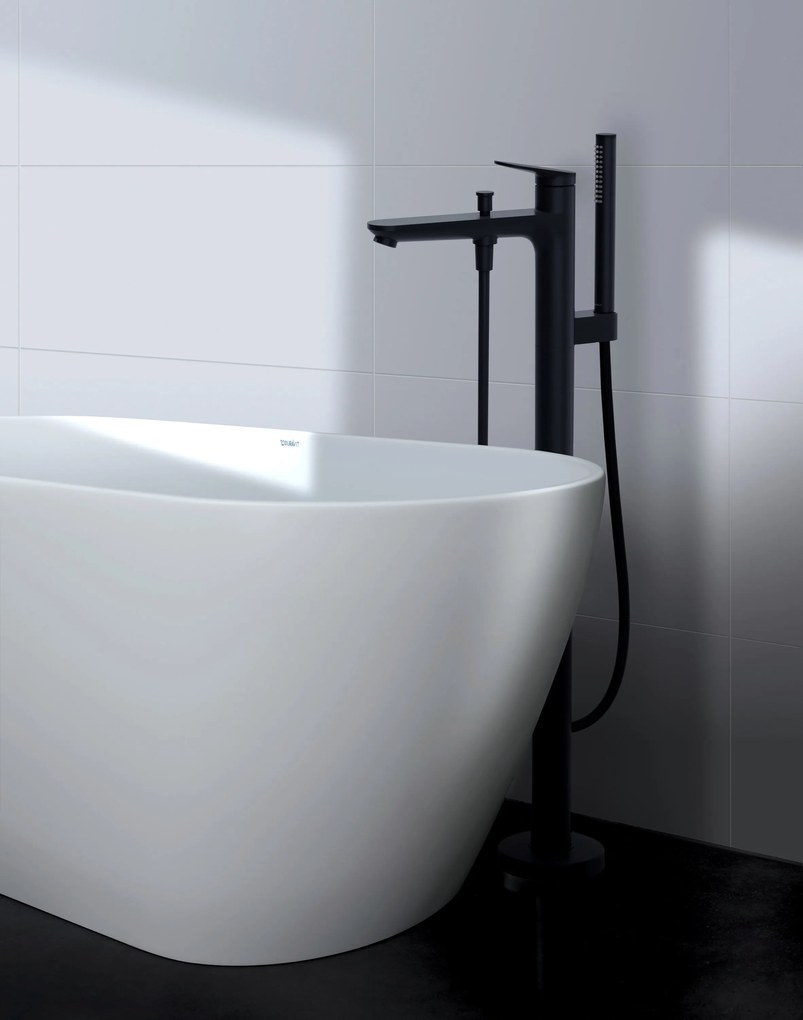 Jednouchwytowa bateria wannowa stojąca Duravit Wave