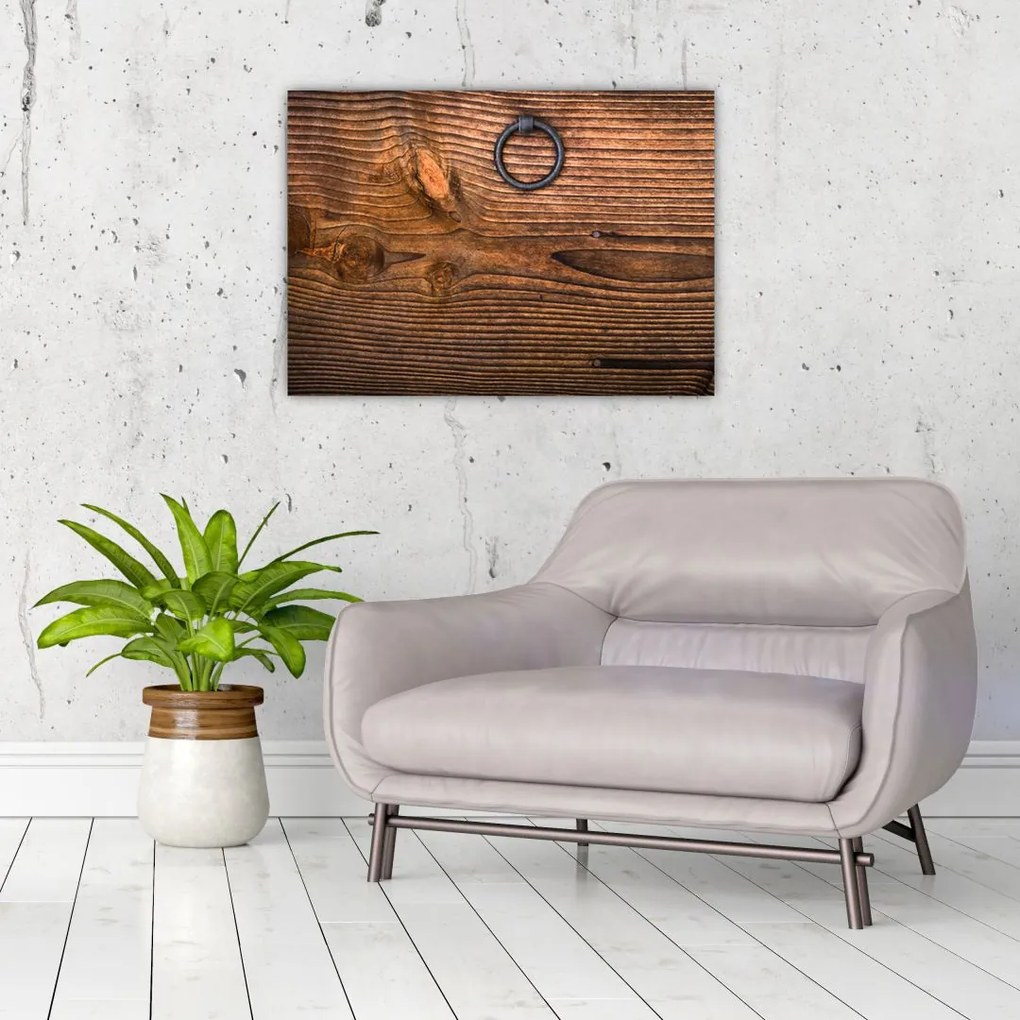 Obraz tekstury drewna (70x50 cm)