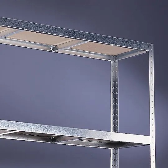 Regał półkowy, nośność 500 kg, 2500x2600x800 mm, podstawowy