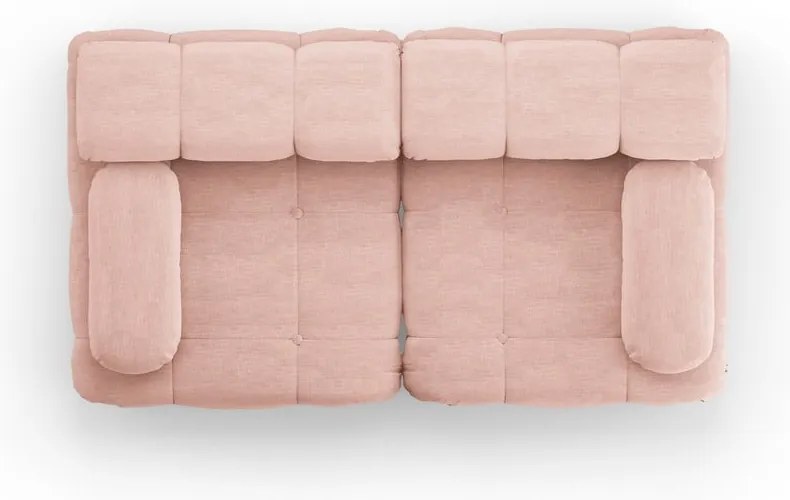 Jasnoróżowa sofa 192 cm Ferento – Cosmopolitan Design