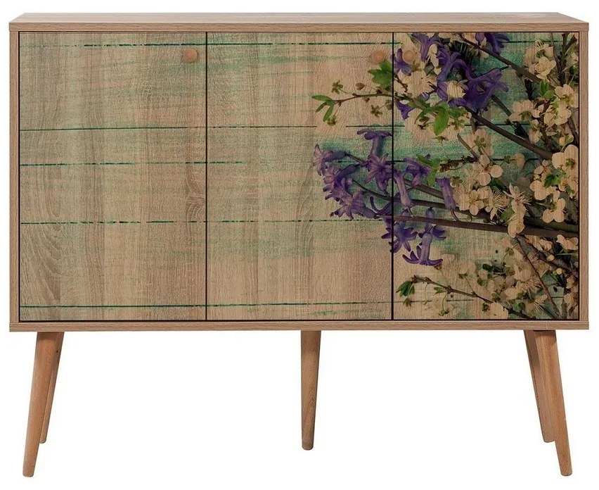 Szafka Mega Flowers Sonoma Oak