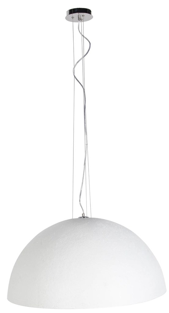 Nowoczesna lampa wisząca biała 70 cm - Magna Nowoczesny Oswietlenie wewnetrzne