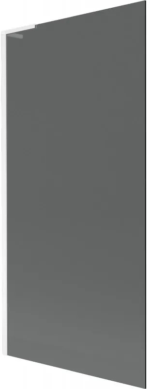 Mexen Next L parawan nawannowy 1-skrzydłowy 90 x 150 cm, grafit, biały - 895-090-000-03-40-20