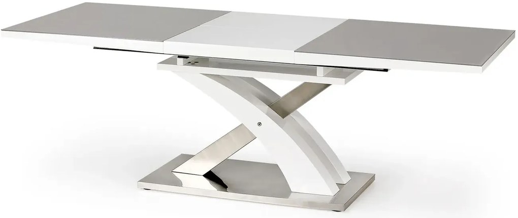 Szary stół rozkładany A8-H35