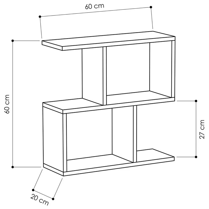 Stolik konferencyjny Homemania Wood Black