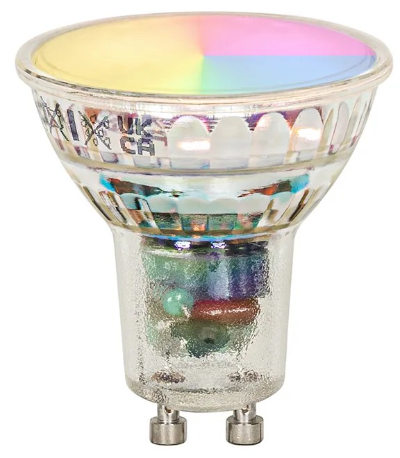Inteligentny Reflektorek / Spot / Spotow Czarny Regulowany w komplecie z 2 Wi-Fi GU10 - MichaelDesignerski Oswietlenie wewnetrzne