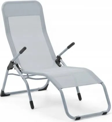 Leżak ogrodowy siateczkowy Barbados YS30, jasnoszary Texteline