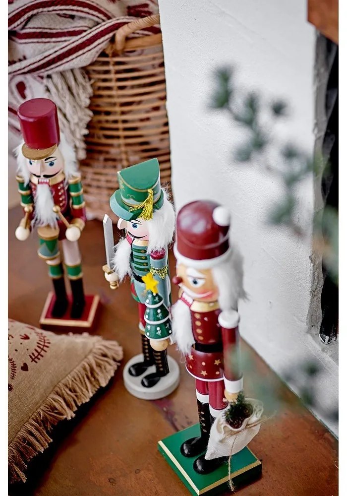 Drewniane figurki świąteczne zestaw 2 szt. (wysokość 38 cm) Darren – Bloomingville