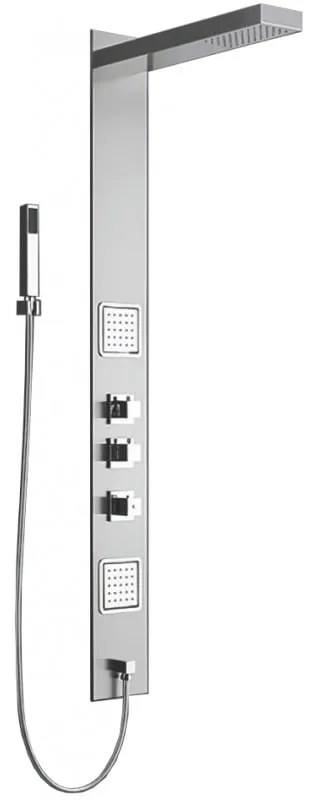 Mexen Savio zestaw prysznicowy podtynkowy, chrom - 7605-03-00