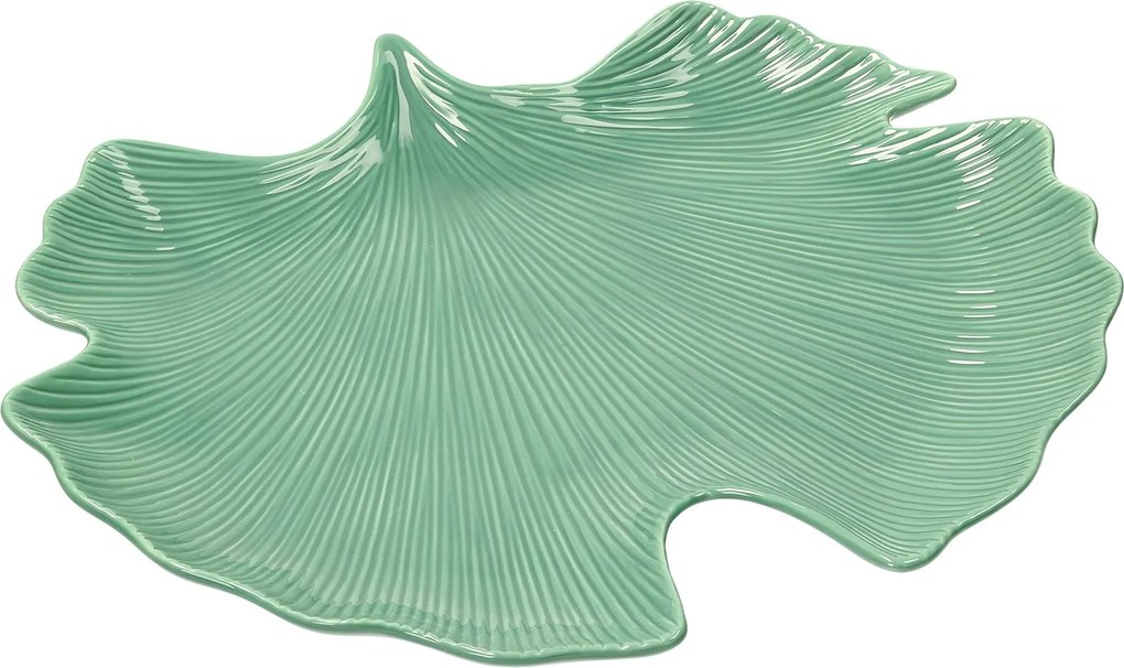 Półmisek Jungle Leaves 35cm light green