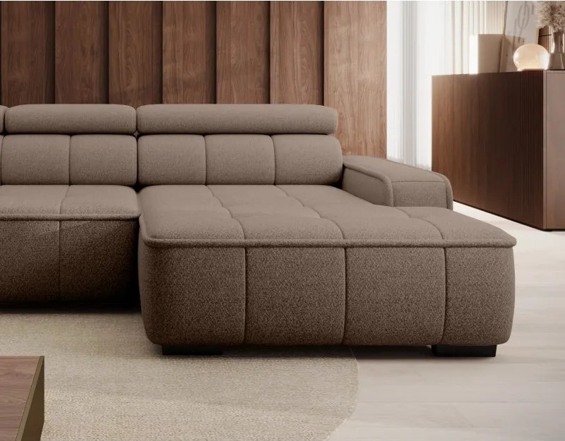 THIAGO S MINI z elektryczną regulacją siedziska Prawostronny w tkaninie SERENO 684 WERSAL