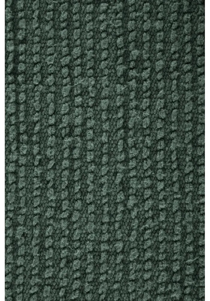 Ciemnozielony dywanik łazienkowy 100x60 cm Riva – Tiseco Home Studio