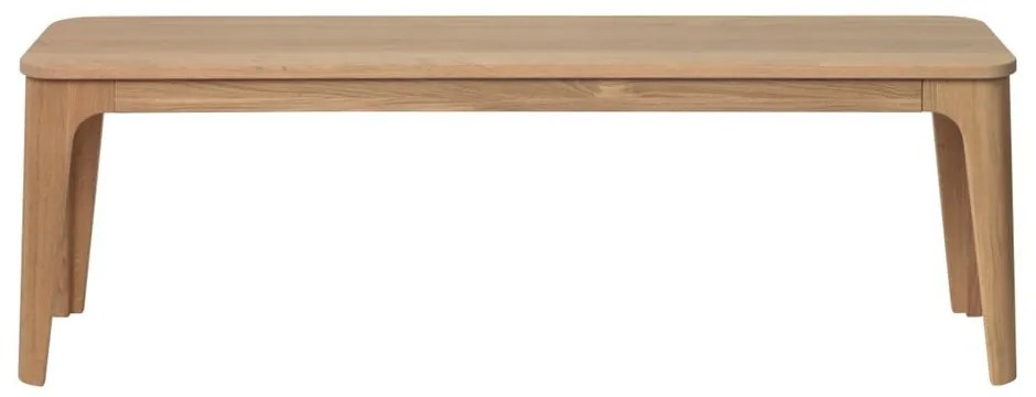 Ławka z drewna białego dębu Unique Furniture Amalfi