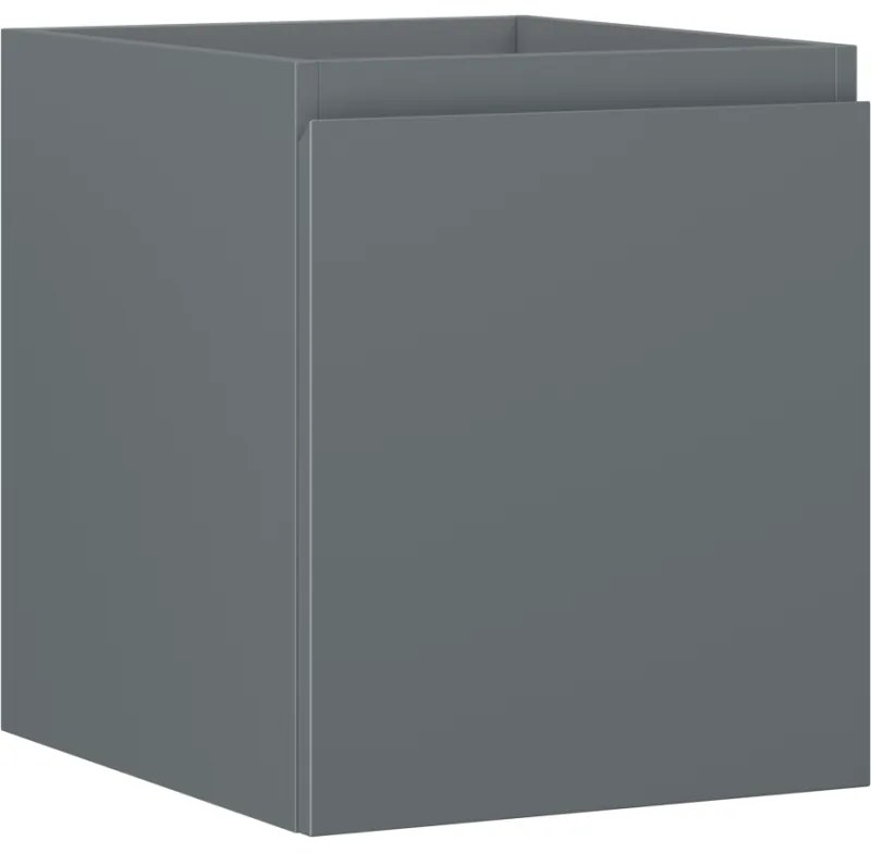 Mexen Orio szafka łazienkowa podumywalkowa 40 cm, 1 szuflada, grafit mat - 91A10-04047-1-BF66