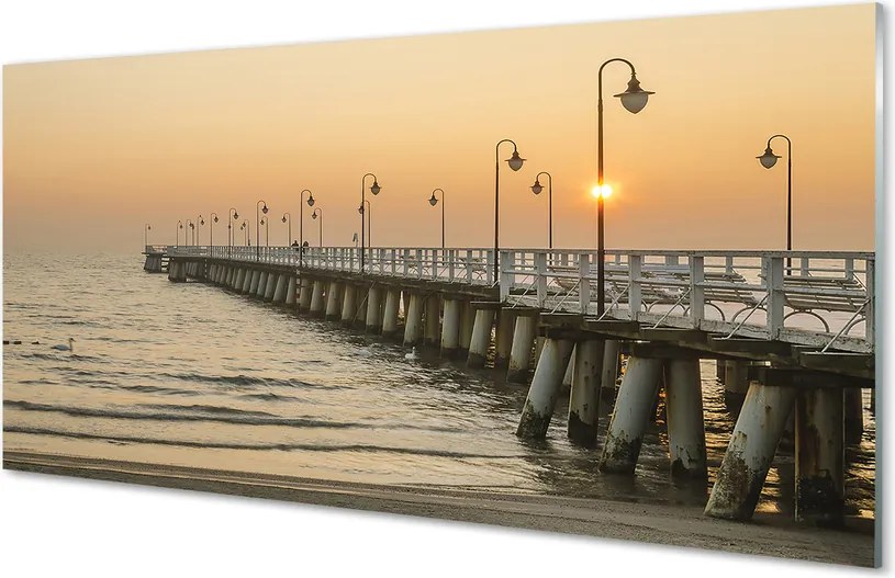 Panel szklany do Kuchni Klasyczne Molo w Gdańsku