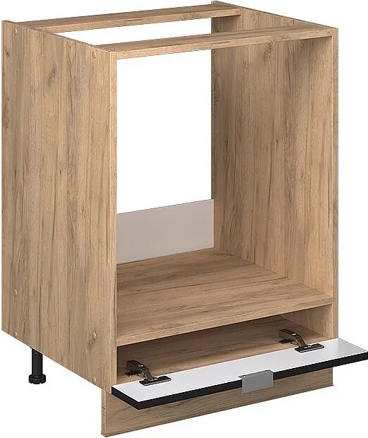 Szafka kuchenna czarne paski 60x51.6x82 fame-line