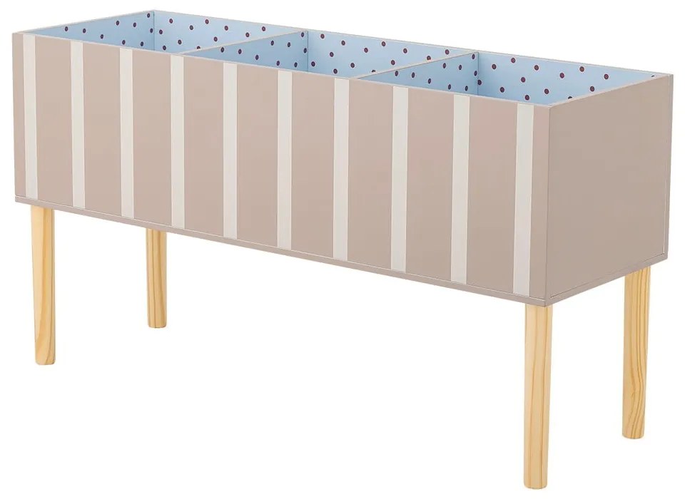 Beżowy regał dziecięcy 90x50x30 cm Salam – Bloomingville Mini