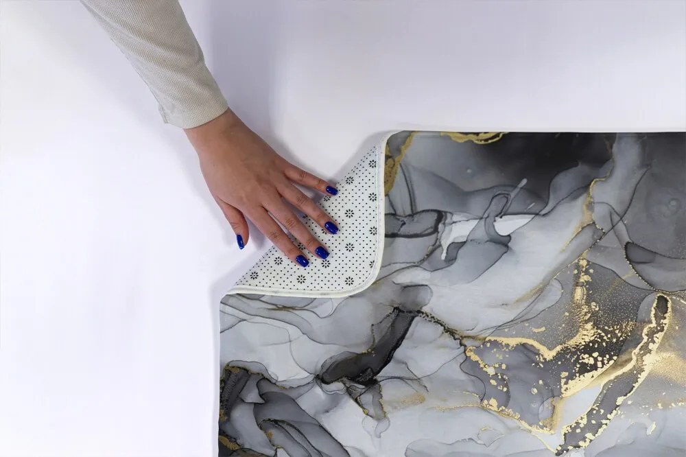 Dywanik łazienkowy Dywanik łazienkowy Szary marmur