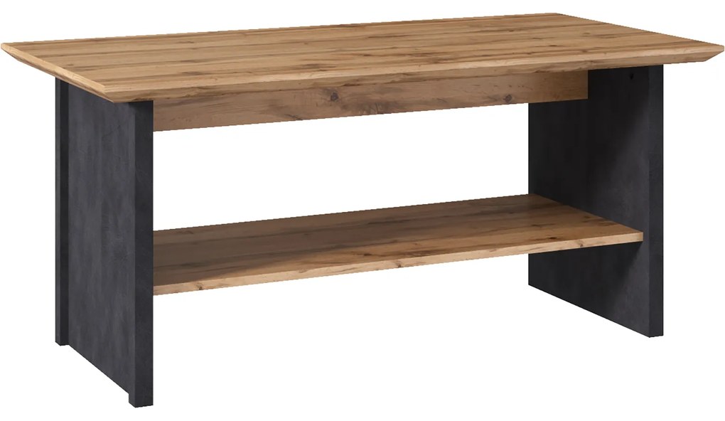 Ława do Salonu ARELA 120 cm Dąb wotan/Matera Loft