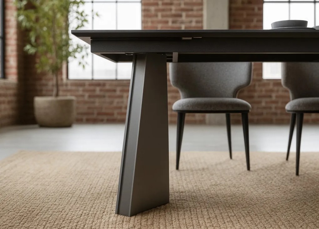 Stylowe krzesło Serene, które łączy miękką tkaninę z wygodą i solidnym wykonaniem, idealne do wnętrz z charakterem.