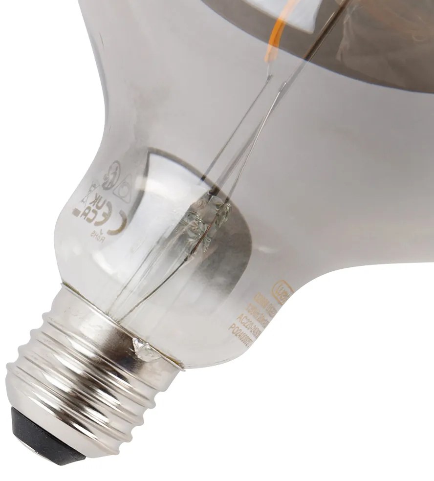 Zestaw 5 Ściemnianych Żarówek LED E27 Dymione G125 4W 130 lm 1900K