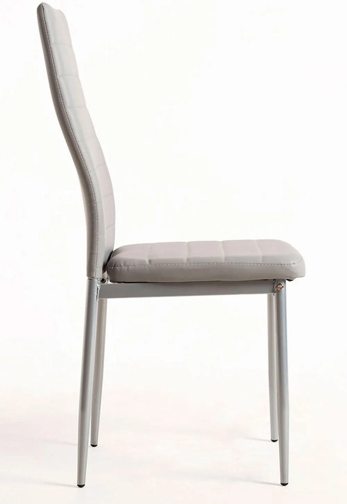 Pakiet 4 krzese Lauter ze sztucznej skóry