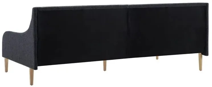 Ciemnoszara sofa z materacem - Fremen