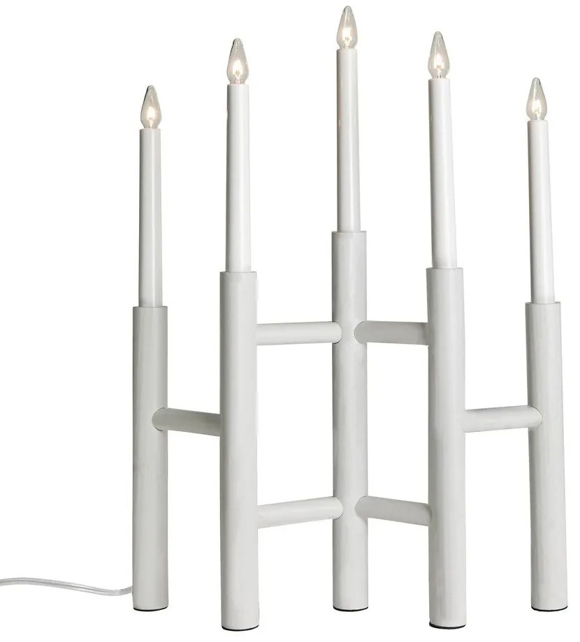 Biała świąteczna dekoracja świetlna Cassiopeia – Markslöjd