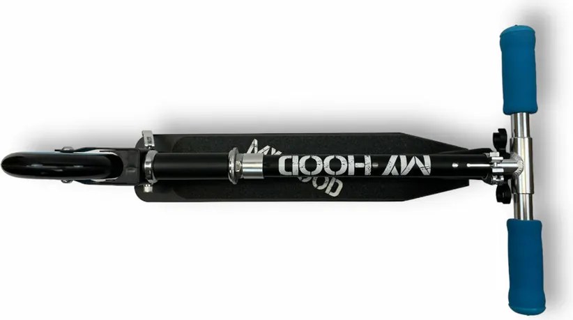 My Hood 505162 hulajnoga składana 145, czarno-turkusowy