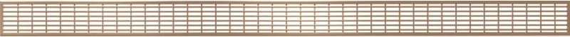 Mexen Flat M33 maskownica do odpływu liniowego 100 cm, miedź szczotkowana - 1C33100