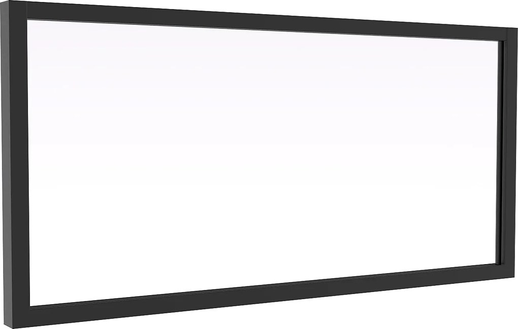Naświetle industrialne z aluminium malowanego proszkowo - szer. 83 x wys. 40 cm - Czarne - SENECA- szer. 83 x wys. 40 cm - Czarny - SENECA