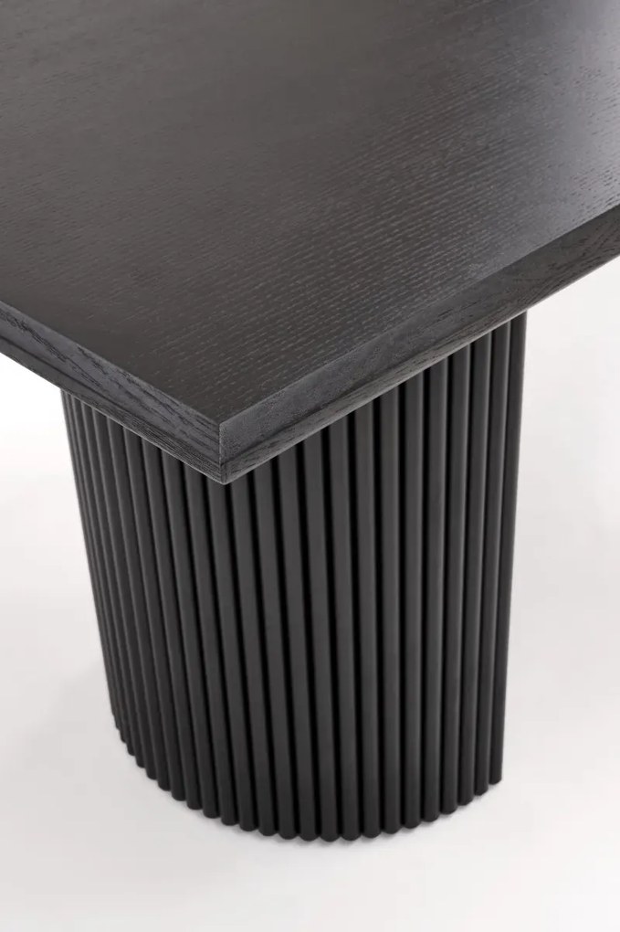 Stół rozkładany BOLERO 160(250)x90 czarny HALMAR