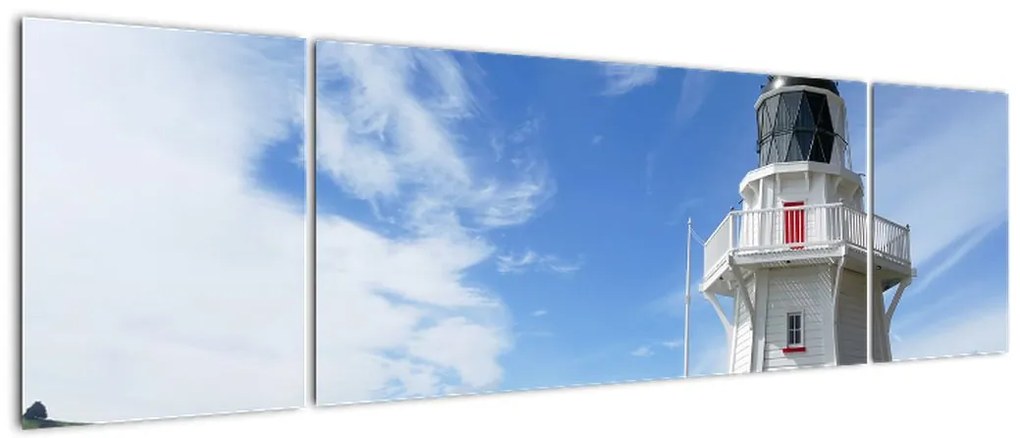 Obraz latarni morskiej Akaroa w Nowej Zelandii (170x50 cm)