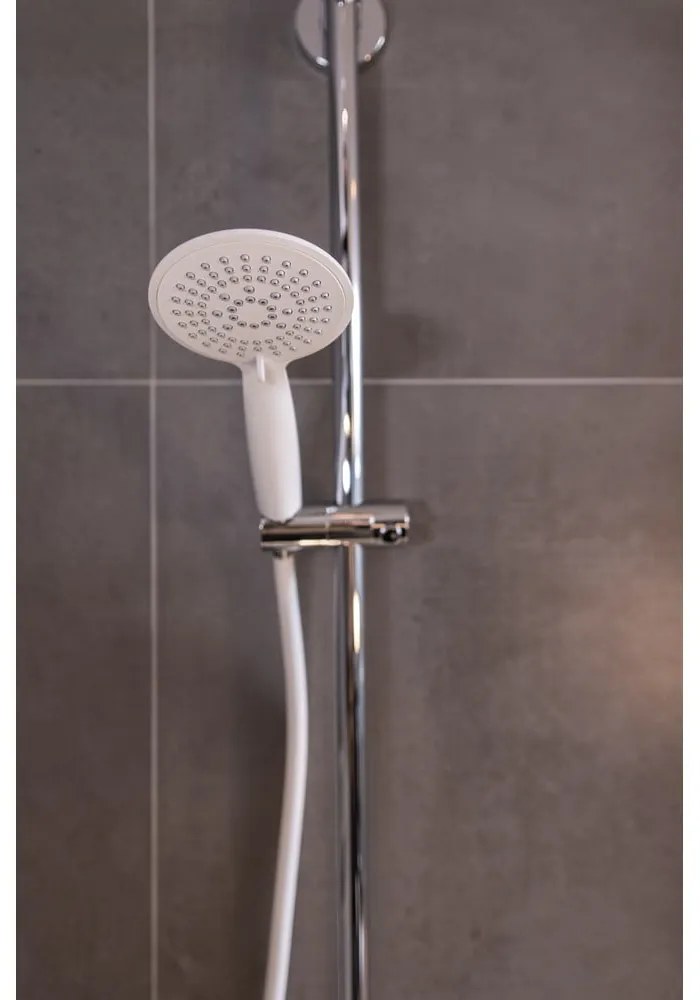 Wąż prysznicowy Wenko White Matt, dł. 175 cm