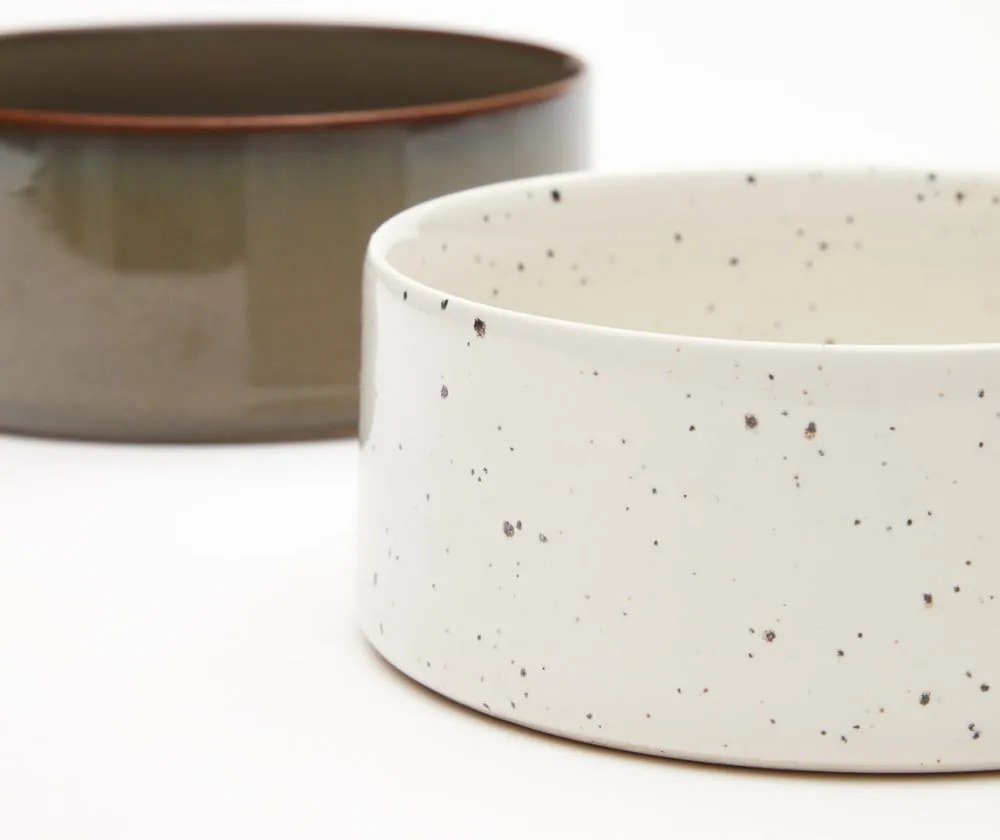 Ceramiczne miski dla psa zestaw 2 szt. ø 14 cm Dumbi – Kave Home
