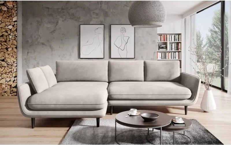 Narożnik SOLANO funkcja spania pojemnik poduszki Element 17 WERSAL