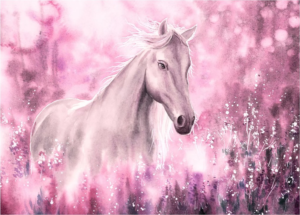 Obraz - Malowany koń (70x50 cm)