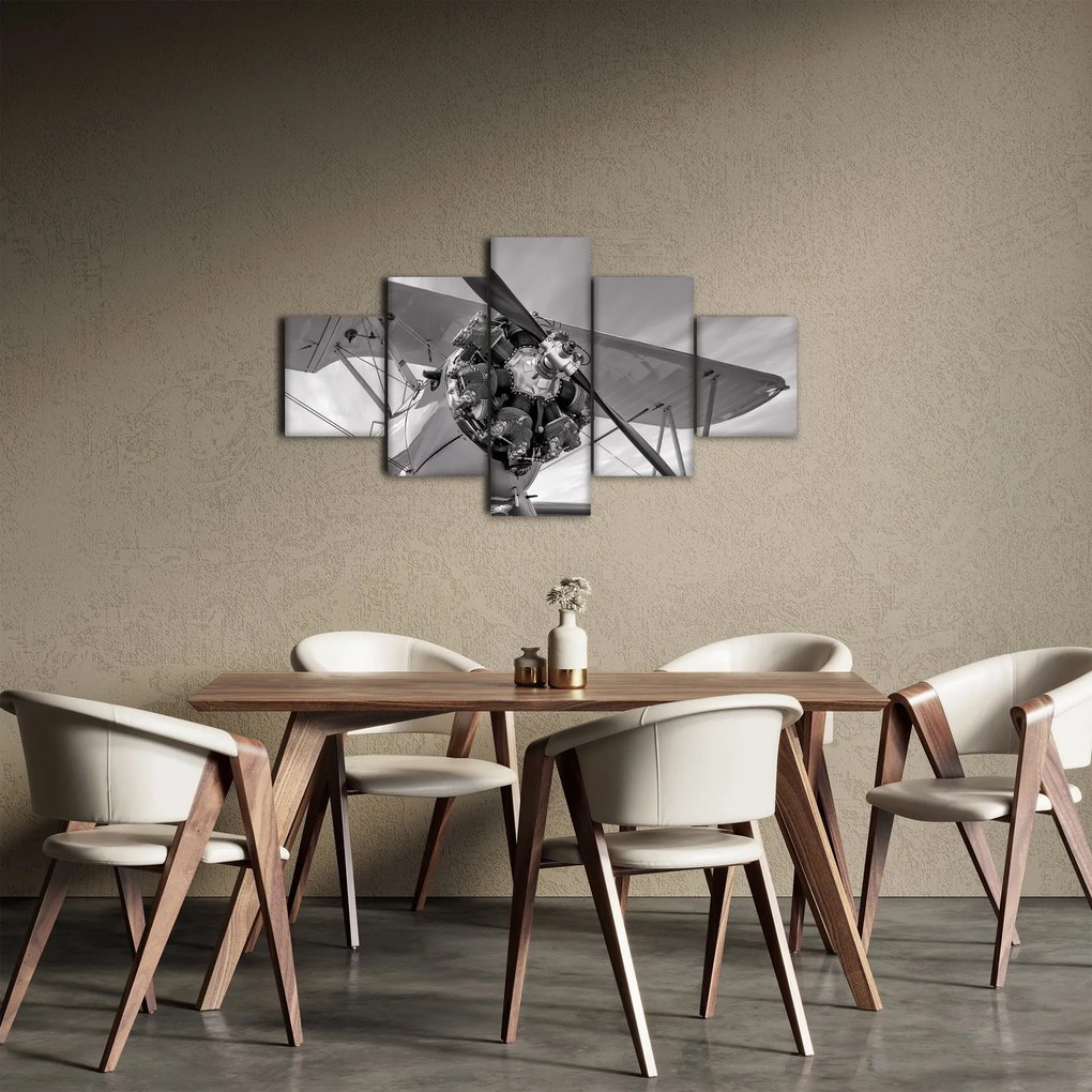 Obraz - Samolot (125x70 cm)