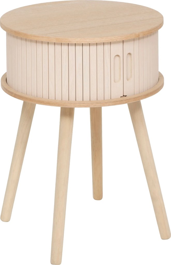 Szafka nocna NYSOS z 2 drzwiczkami, Ø 40 cm