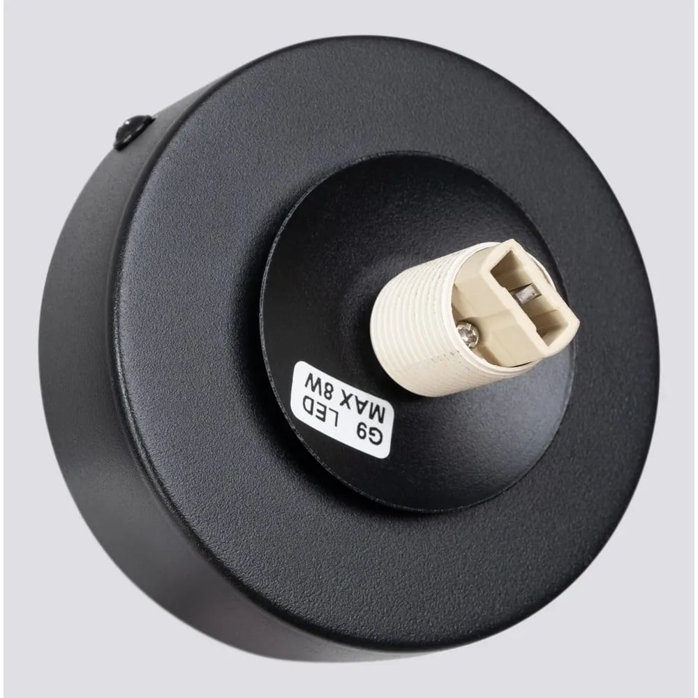 Czarno-biały kinkiet Blaze – Sollux