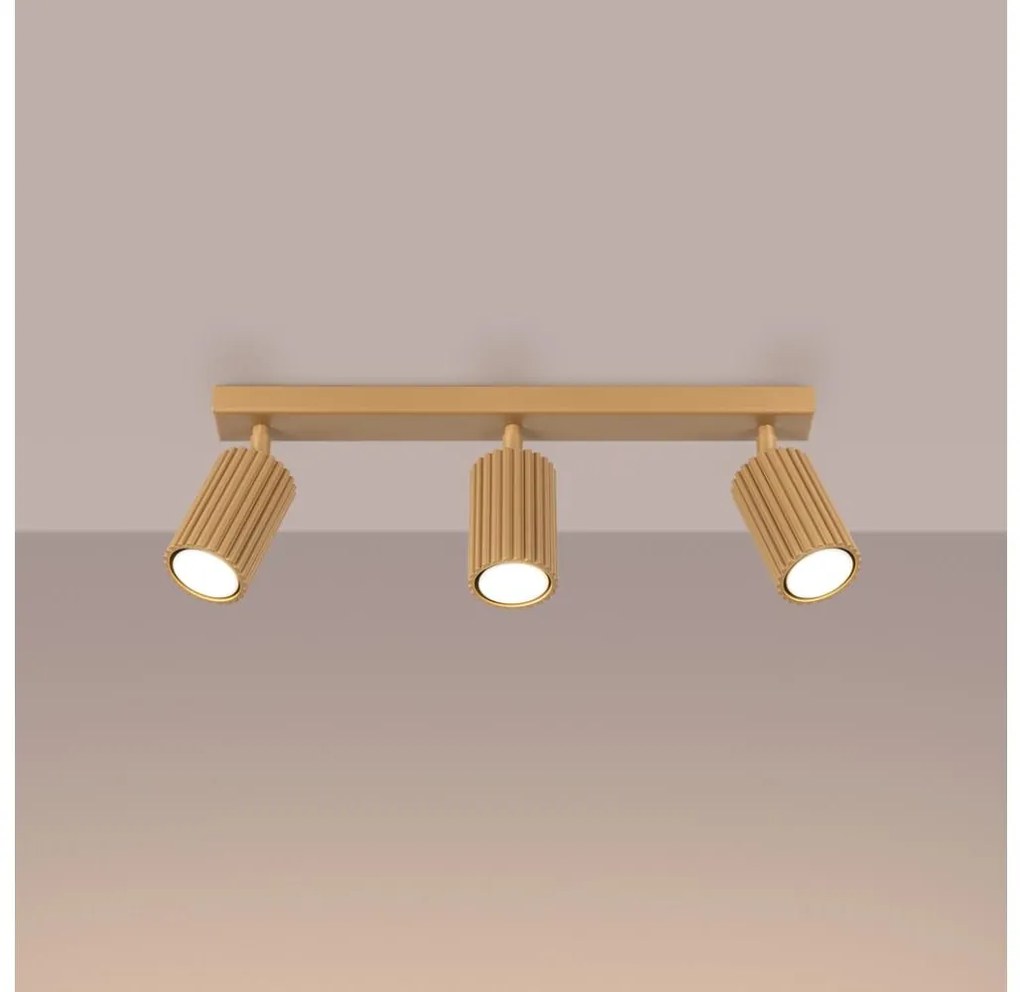 Brilagi - Oświetlenie punktowe CRESTO 3xGU10/10W/230V złote