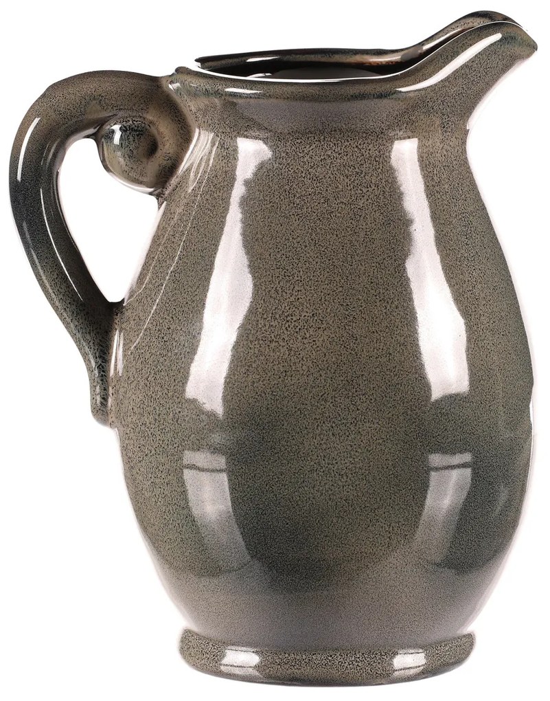 Dzbanek ceramiczny szary, 15 x 16 x 23 cm, średni, 23 cm